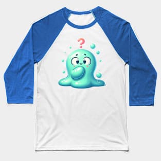 Cute Slime Blob Baseball T-Shirt